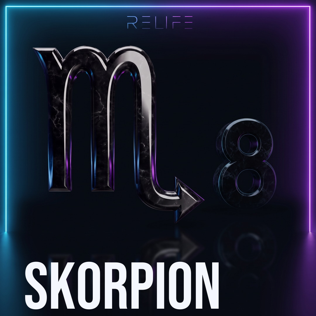 Skorpion – Numerologie 8 | RELIFE